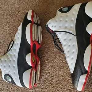 Jordan 13 he got game size 11